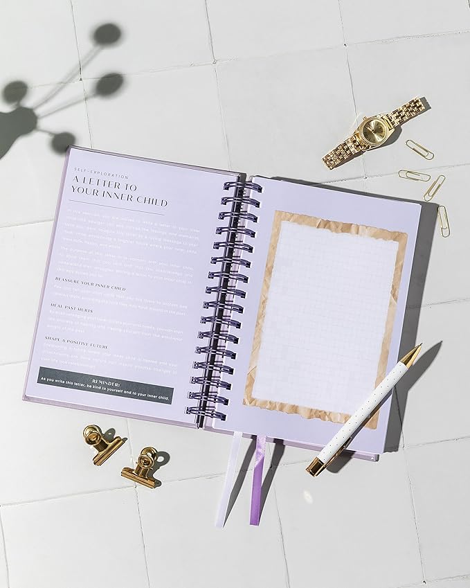 Mental Health & Shadow Work Journal: Empower – Guided Prompts for Reducing Anxiety, Building Mindfulness, Emotional Healing, Self Awareness & Growth"