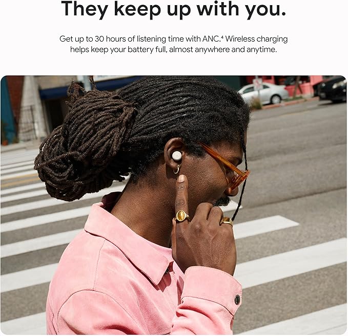 Google Pixel Buds Pro 2 - Wireless Earbuds with Active Noise Cancellation – Bluetooth Headphones - Hazel