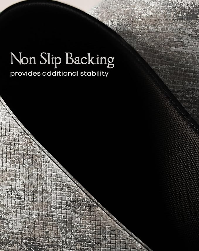 Anti-Fatigue Kitchen Mat Set – 2-Piece Memory Foam Cushioned Mats for Standing – Grant Beige, 18×30 & 18×60, 0.4 in Thick, Waterproof, Non-Slip – Homergy