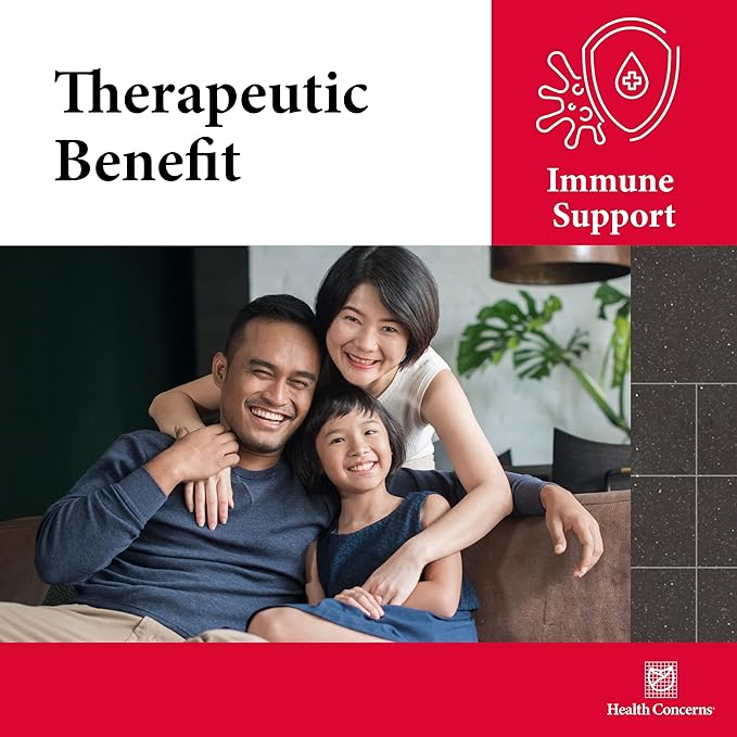 Health Concerns Power Mushrooms – Immune System & Natural Energy Support – Adaptogenic Mushroom Supplement with Reishi, Tremella, Maitake, Poria – Traditional Chinese Herbal Supplement - 90 Capsules