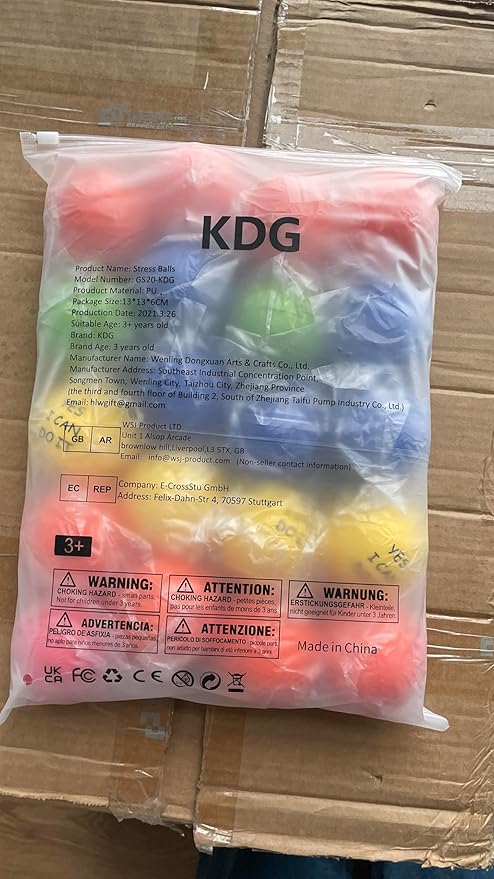 KDG Motivational Stress Balls(20 Pack) for Kids and Adults,Stress Relief Ball with Quetos to Rrelieve Anxiety and Manage Anger