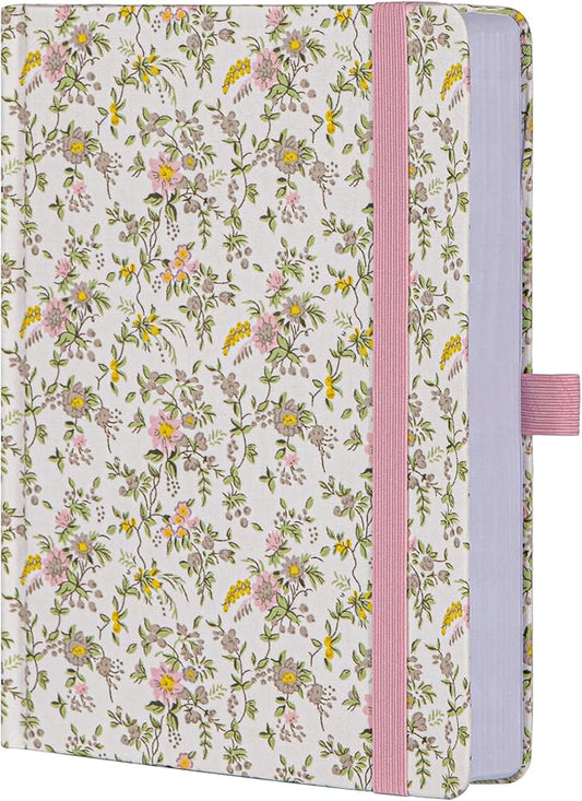 TIEFOSSI Lined Journal Notebook for Women, A5 College Ruled Notebook for Writing, 316 Numbered Pages Thick Paper, Daily Journal, for Work Home School, Note Taking, Business, 8.4 X 5.8 In