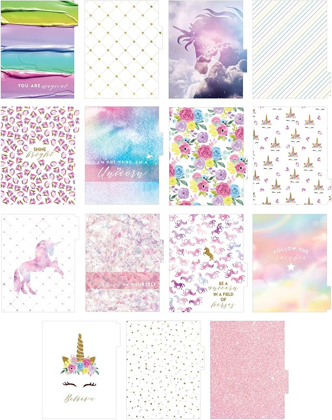 Paper House Productions 12 Month Undated 9.5" Planner with Month and Event Flag Stickers - Student Life