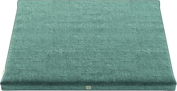 Mindful & Modern Zabuton Meditation Mat - Cotton Filled Yoga and Meditation Pad - Zabuton Meditation Cushion for Kneeling and Sitting Support - Large Rectangular Sitting Floor Pillow for Bench or Zafu