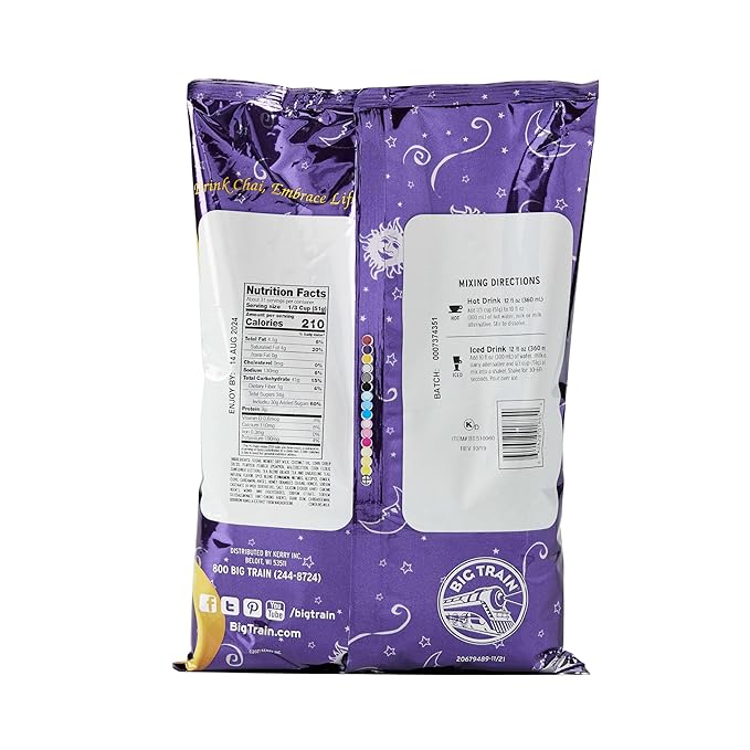 Big Train Pumpkin Pie Chai Tea Single Bag 3.5lb