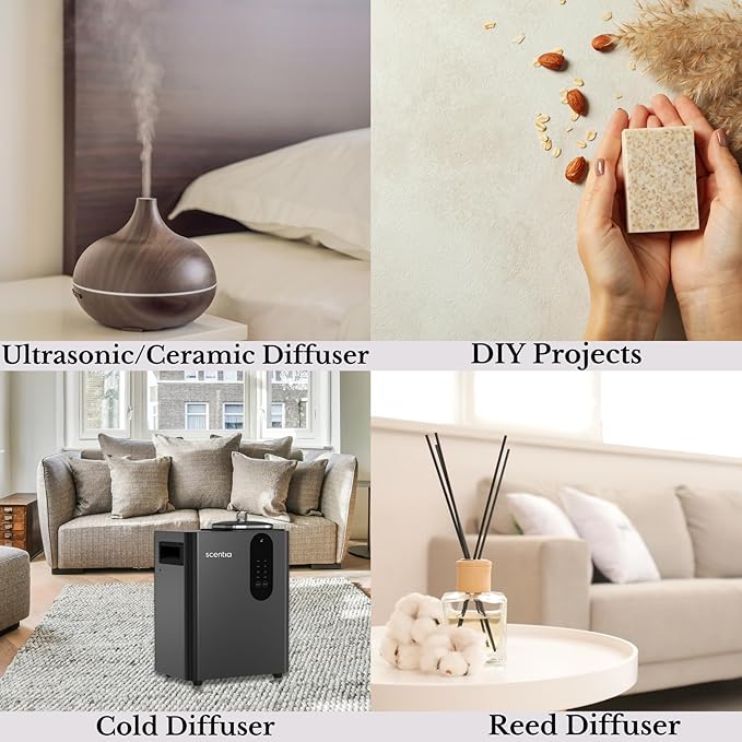 Hotel Diffuser Oil Inspired by The Baccarat Hotel Scent - 500 mL 16.9 fl oz - Fragrance Oil Blend for HVAC,Ultrasonic & Cold Diffusers-Secret Voyage