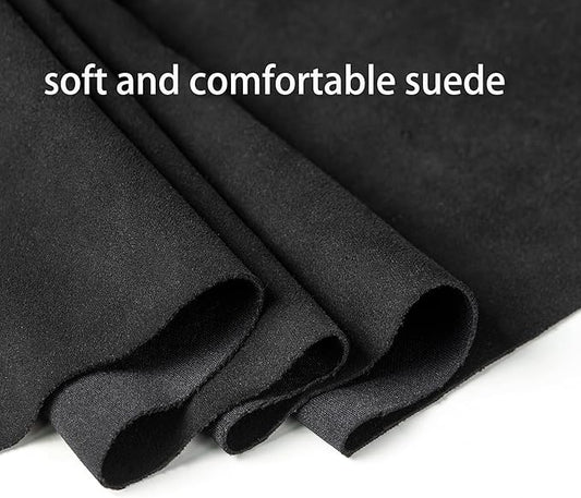 Soft Memory Foam Lumbar Support Pillow for Car Seat with Velvety Suede Cover – Comfortable Back Cushion for Drivers and Passengers