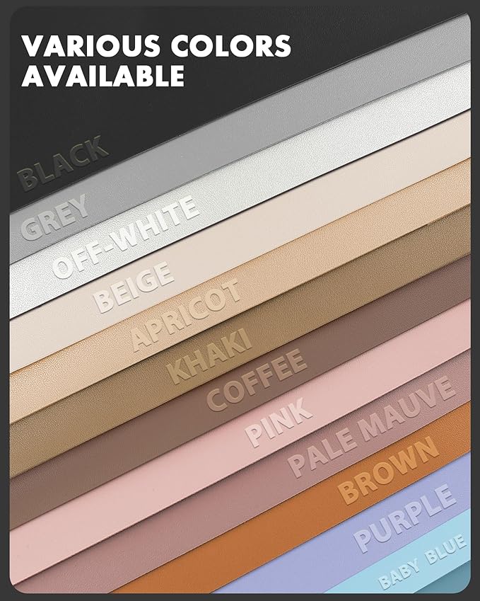 YSAGi Double-Sided Desk Pad, 31.5"x15.7" Leather Desk Mat, Eco Cork Desk Pad Protector,Large Mouse Pad,Waterproof Desk Blotter for Office/Home (Baby Blue/Cork)