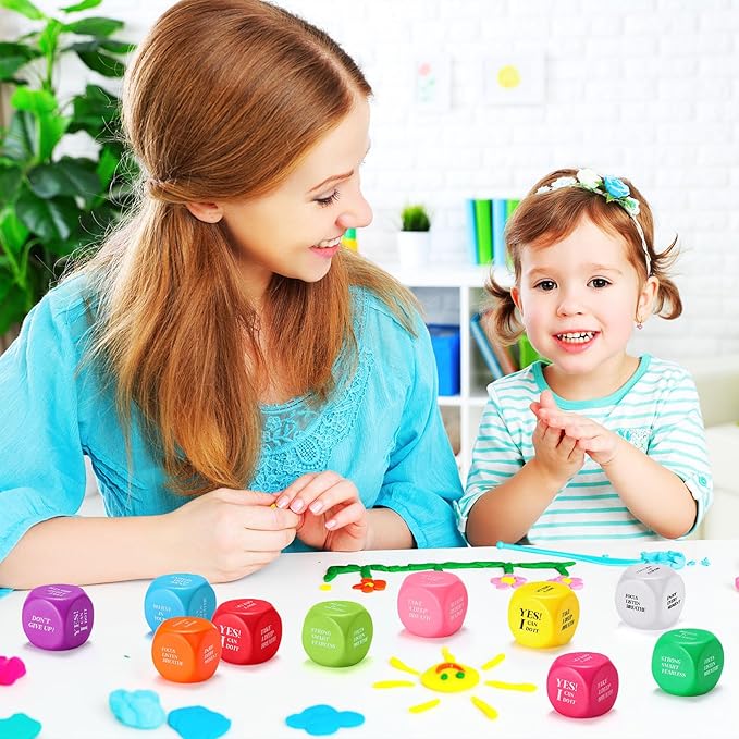 Jerify 100 Pcs Motivational Stress Ball Bulk Quote Inspirational Foam Cubes Balls Stress Relief Employee Appreciation Gift for Coworkers Kids Adult Motivating Encouraging (Cute Colors)