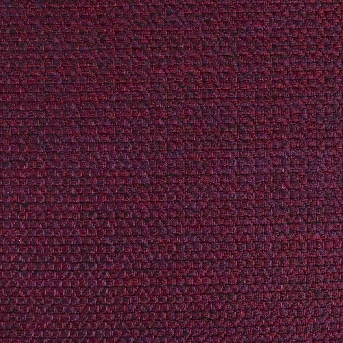 Sweet Home Collection Chair Cushion Memory Foam Pads with Ties Honeycomb Pattern Slip Non Skid Rubber Back Rounded Square 16" x 16" Seat Cover, 6 Pack, Cameron Wine