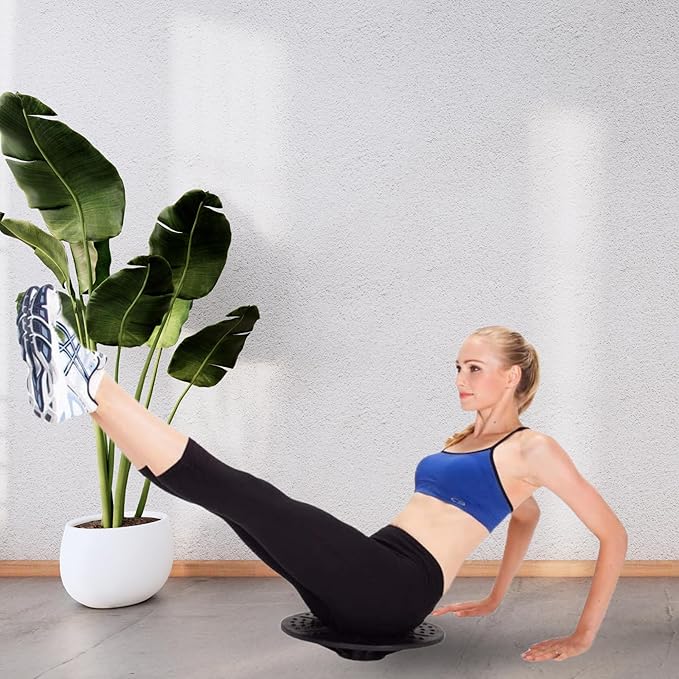 Daiwa Felicity Balance Board Disc Wobble Board Physical Therapy Equipment Core Trainer Lightweight Only 1 pound and Holds Up to 300 ponds