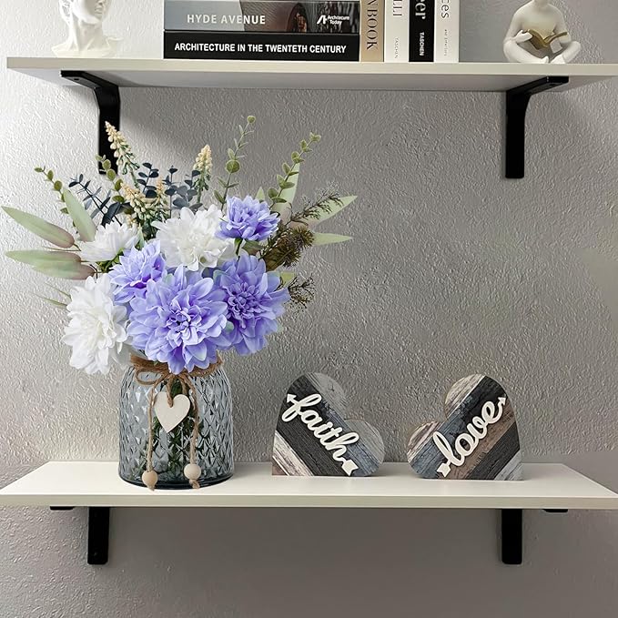 Leftover Fake Flowers in Vase,Faux Flowers in Vase,Table Centerpieces for Dining Room,Flower Centerpieces for Tables,Artificial Flowers,Kitchen Decor,Coffee Table Decor