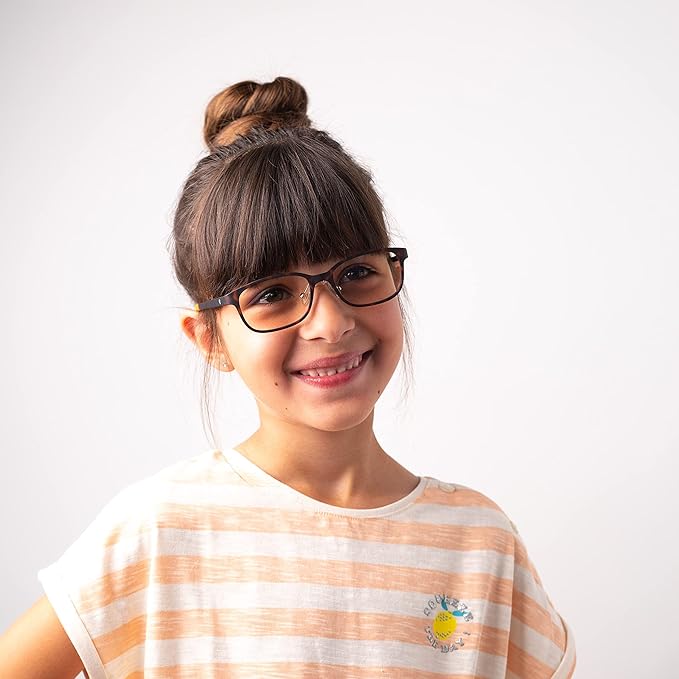 Horus X ® • Blue Light Glasses for Kids | Gaming glasses | Screen Protection for boys and girls | HELSINKI Orange