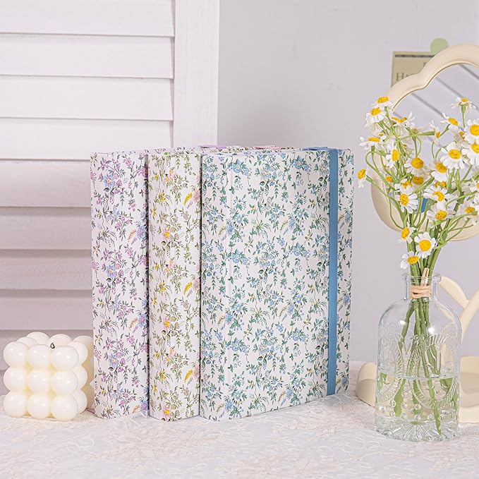 TIEFOSSI Lined Journal Notebook for Women, A5 College Ruled Notebook for Writing, 316 Numbered Pages Thick Paper, Daily Journal, for Work Home School, Note Taking, Business, 8.4 X 5.8 In