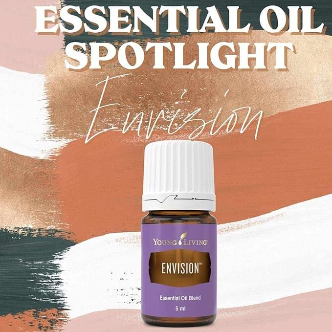 Envision Essential Oils Blend 5 ml by Young Living Kosher Certified New - Seed to Seal - Lavender Oil - Awakening Your Inner - Remove Negative Emotions