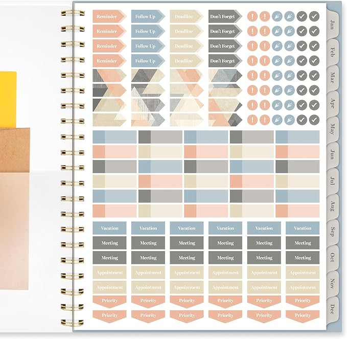 Cambridge 2025 Planner, Weekly & Monthly, 8-1/2" x 11", Large, Triad (1728-905-25)