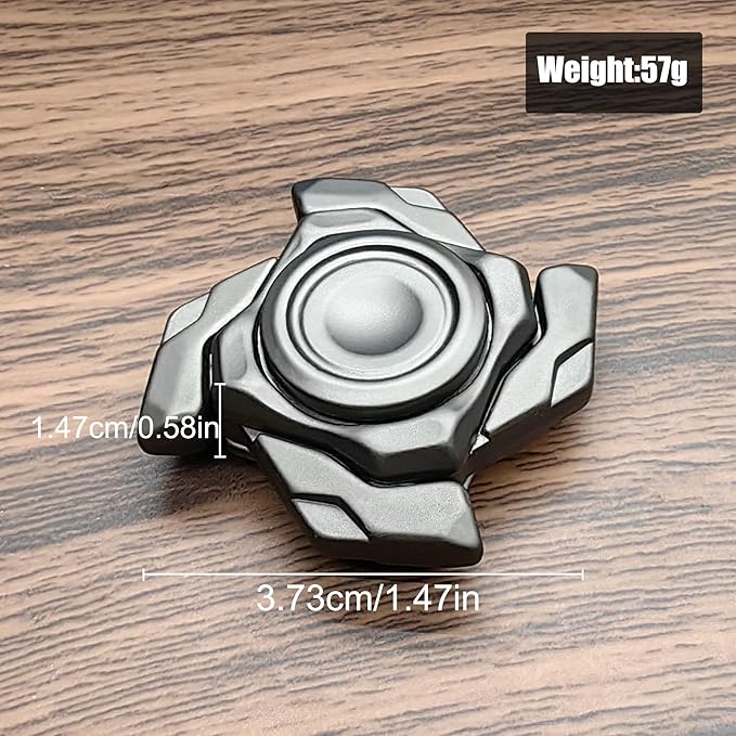 EDC Fidget Sliders Mini Open Armor Spinning Top Fidget Toys Stress Relief for Adults Magnetic Metal Toys Anxiety and Stress Relief Fidget Spinner Gift