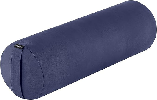 Retrospec Retrospec Sequoia Yoga Bolster Pillow - Meditation Cushion for Yoga Practices - Includes Machine Washable 100% Cotton Cover & Durable Carry Handle