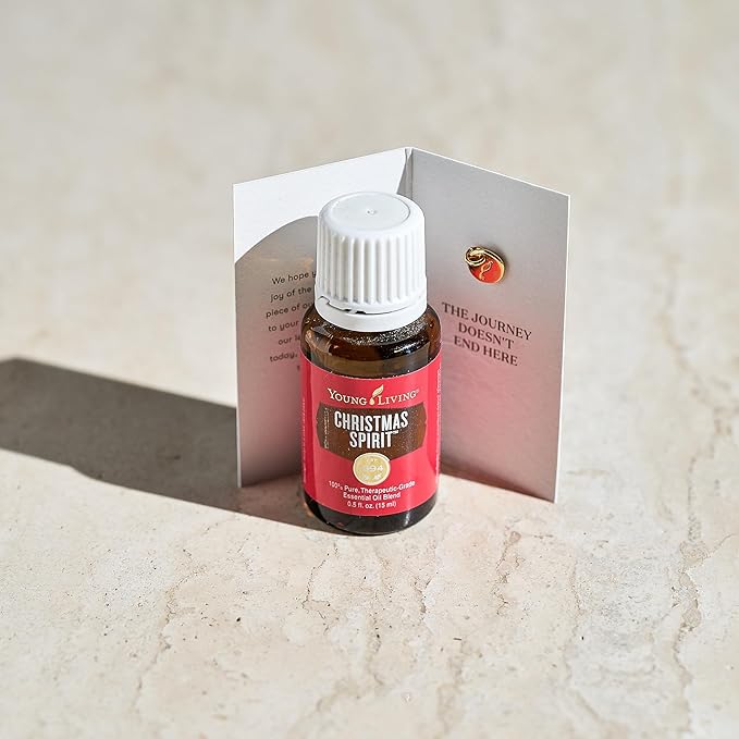 Young Living - Christmas Spirit 15 ml | Festive Essential Oil Blend for Diffusers | Aromatherapy for Holiday Cheer, Winter Memories, & Natural Air Freshening