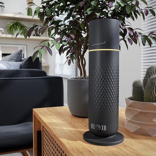 The AirScent Waterless Diffuser - Cold Air Scent Diffuser Oil Machine for Homes, Offices, Hotels and Spas - Fragrance Oil Aromatherapy Diffuser for Aesthetic Scenting - Color Black - Capacity 4.05 Oz