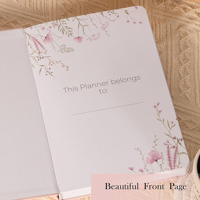 Bullet Dotted Journal, No Bleed Thick 160gsm Dotted Journal, A5 Dot Notebook, 5.8 X 8.2 IN, Hardcover Notebooks for Personal Organizers