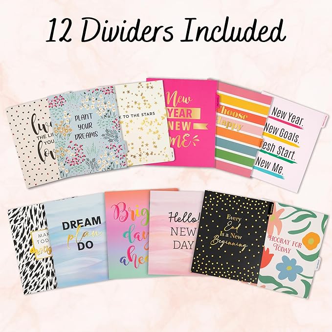 2025-2026 Monthly Large Planner- Daily, Weekly & Monthly Organizer with 3 Pens & Stickers - Organized Chaos Pink, January 2025 to June 2026, Stylish & Durable