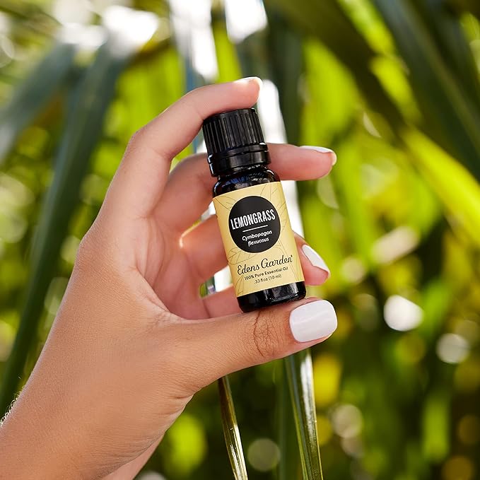 Edens Garden Lemongrass Essential Oil- 100% Pure Premium Grade, Undiluted, Natural, Therapeutic, Aromatherapy, The Best for Diffuser, Candle, Laundry, Humidifiers 30 ml (1 fl oz)