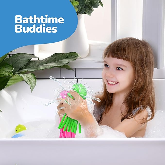 ArtCreativity Octopus Water Balls (Pack of 3), Pool Toys for Toddlers 1-3, Sensory Stress Relief Toy for Kids, Beach Water Toys & Swimming Toy for Toddlers, Cute Goodie Bag Fillers for Boys & Girls