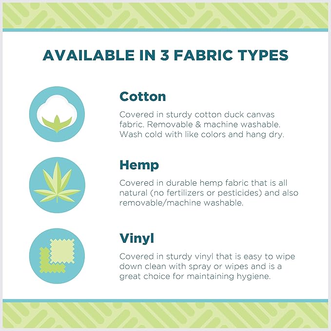 Bean Products Yoga Bolster - Made In The USA With Eco Friendly Materials - Round or Rectangular Support Cushions That Elevate Your Practice - Organic Hemp Cover