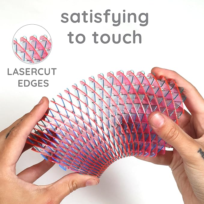 Morf Fidget Sensory Spring Berry – Bendy Elastic Fidget Toy for Kids and Adults, Dynamic Spring Toy with Color Transitions, Perfect for Sensory Play, Calming Stress Relief