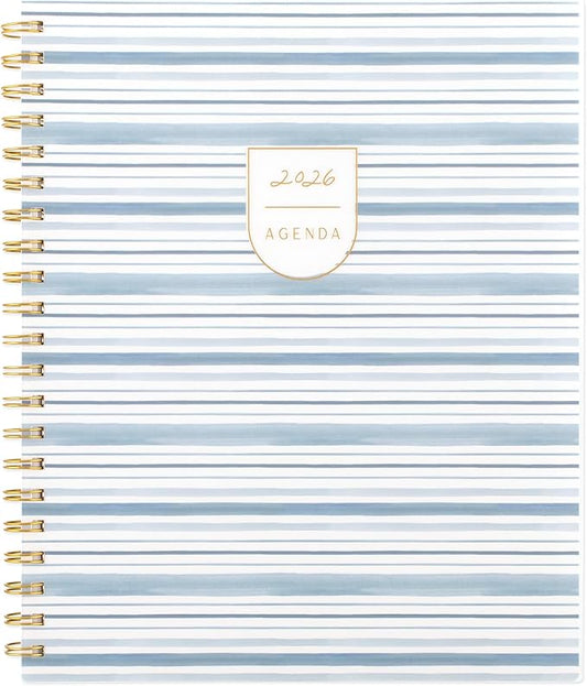 Cambridge 2026 Planner by Leah Bisch, Weekly & Monthly, 8.5" x 11", Large, Stripe (LB42-905-26)