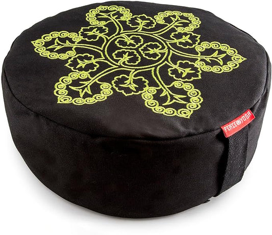 Yoga Meditation Buckwheat Bolster Pillow Cushion