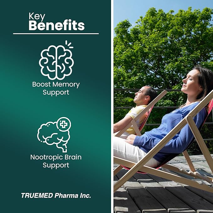 Neuro Support - Premium Nootropic Supplement for Focus, Energy, Mental Clarity, and Performance Organic Lion’s Mane, Bacopa Monnieri, Rhodiola, Non-GMO Gluten-Free CDP Choline 90 Veg Capsules