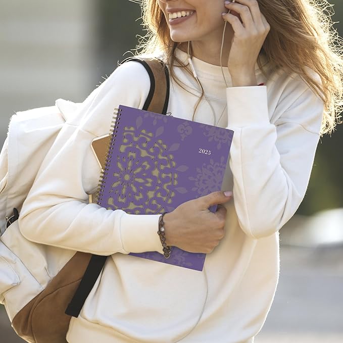 Cambridge 2025 Planner, Weekly & Monthly, 8-1/2" x 11", Large, Vienna (122-905-25)