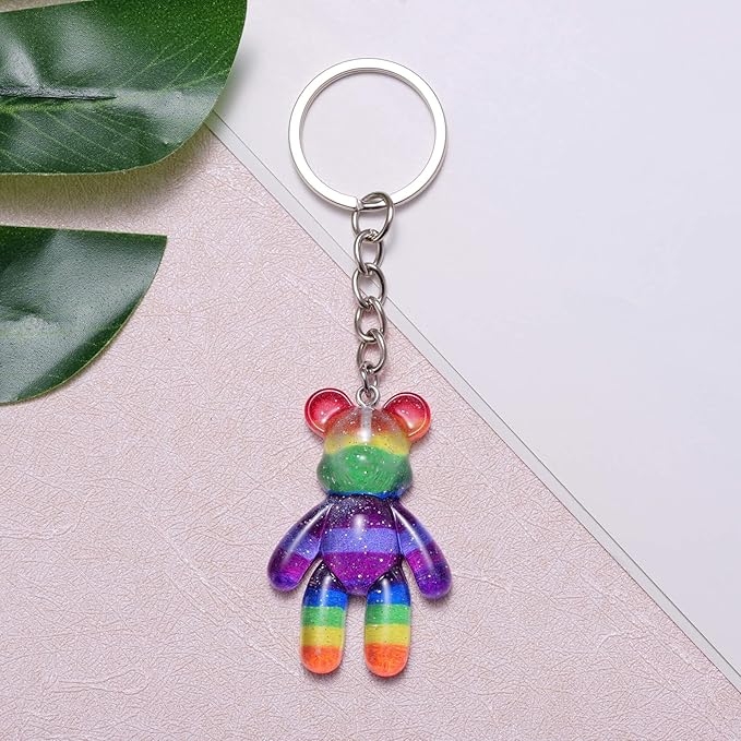 Pocket Bear Hug, Anxiety Relief Gift for Friend, Mental Health Positivity Gift, Autism Fidget Gifts, Stress Relief Gifts for Her, Comforting Present for Son Daughter Back to School, Rainbow