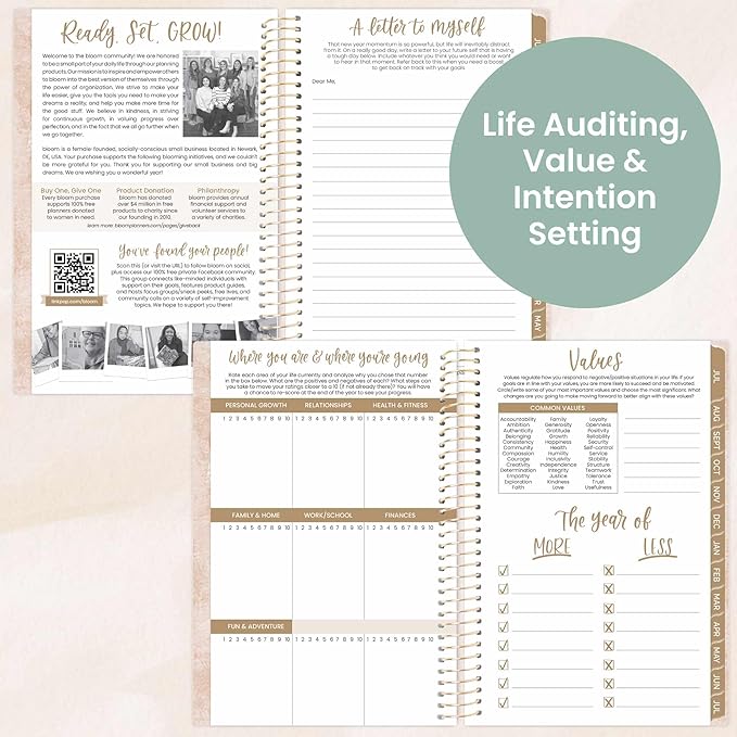 bloom daily planners 2025-2026 Academic Year Pocket Planner (July 2025 - July 2026) - 4” x 6” MINI Weekly Monthly Agenda Organizer & Calendar Book - Ocean Oasis