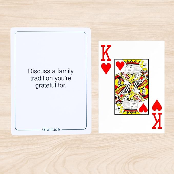 100 Mindful Families Conversation Cards – Mindfulness, Gratitude & Breathing Prompts for Self-Care at Home, Travel & Therapy