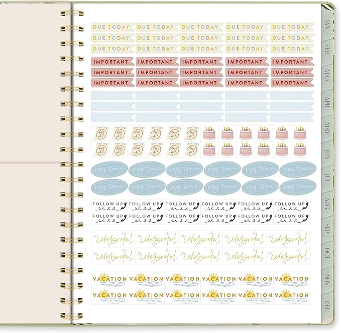 Cambridge 2026 Planner, Weekly & Monthly, 8.5" x 11", Large, Pen+Pillar, Garden Rose (PP23-905-26)