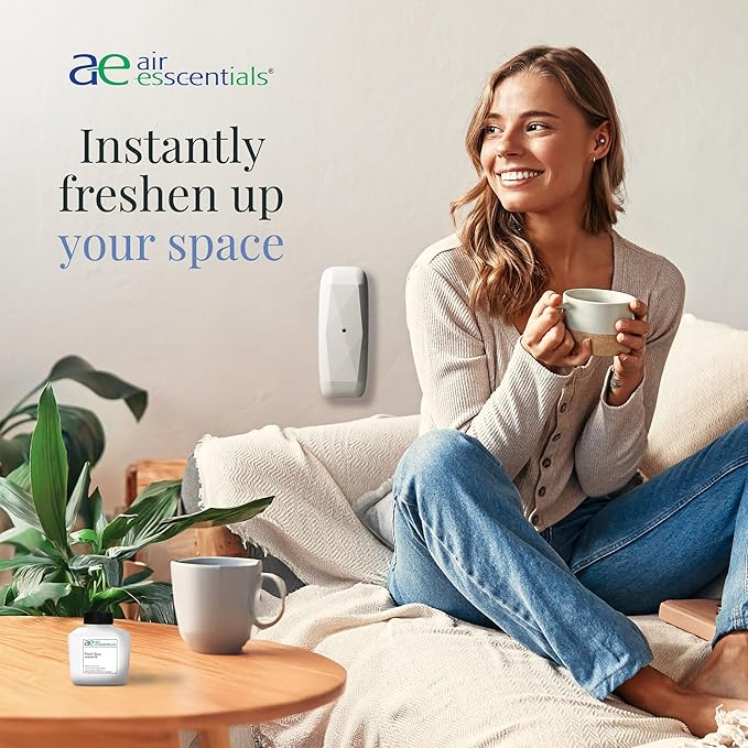 Fresh Blue Aroma Oil, Essential Oils Blend for Diffusers & Scent Machines, Mandarin, Ozone, and Cardamom Blend, Aromatherapy, Cold Air Diffuser Compatible, 300 mL