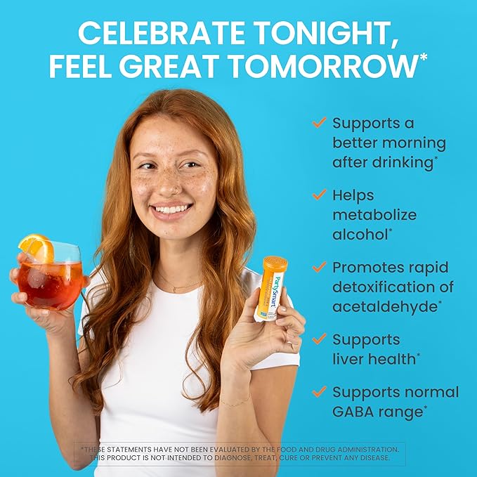 Himalaya PartySmart, 12 Capsule Tube - Alcohol Breakdown Liver Support for a Better Morning After Drinking - Plant Based, Vegan, Non-GMO, Gluten Free, Clinically Studied