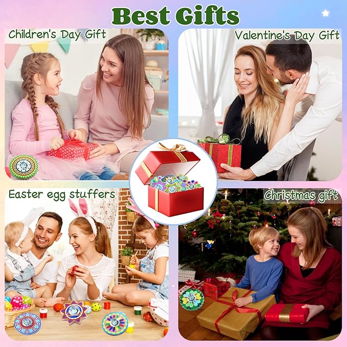 30 Pack Fidget Toys Spinner Bulk Gifts Party Favors for Kids Adults,Sensory Toys Goodie Bags Stuffers for Boys Girls Autism ADHD Stress Relief,Treasure Box Toy Classroom Carnival Prizes Supplies