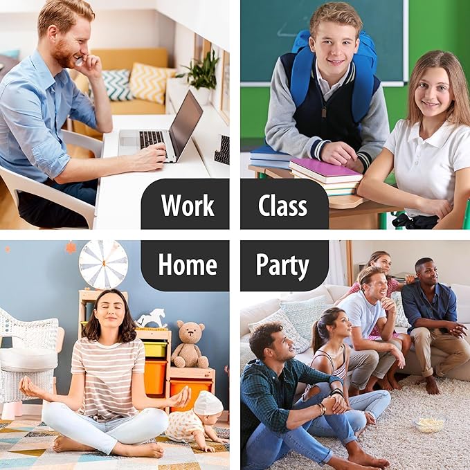 2 Pack Fidget Toy,Fidget Spinner Toy for Adults and Kid,Gifts Suitable for Children with Autism and ADHD,Quiet Office Desk Toy,Excellent for Relieving Stress and Anxiety Toys (Black & Yellow)