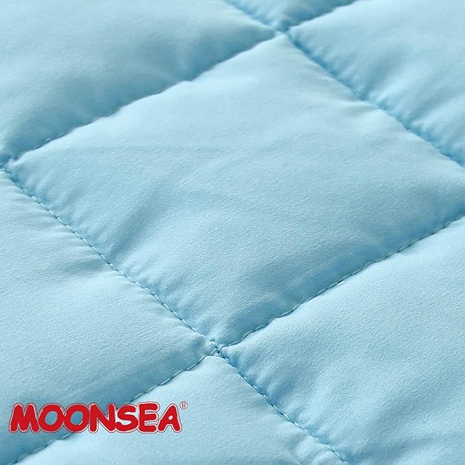 Moonsea Nap Mat for Toddlers Dinosaur and Fleece Minky Blanket, Lightweight Perfect for Kids Preschool, Daycare, Travel Sleeping Bag Boys Girls, 21" x 50" Fit on a Standard Cot
