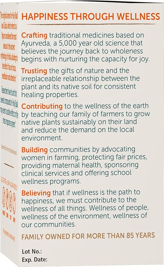 Himalaya Holy Basil - Herbal Adrenal Support for Stress Relief, Relaxation, Energy Support and Occasional Sleeplessness - Vegan, Non-GMO, Gluten Free, 720 mg, 60 Capsules