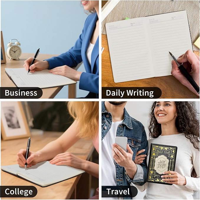 Hibiscus Gift Hibiscus Writing Journal Notebook Hibiscus Flower Gift Hawaiian Flowers A5 Travel Notebook Flower Fan Gift (hibiscus-Black)