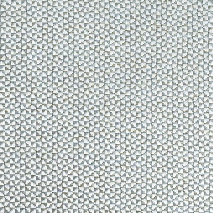 Sweet Home Collection Chair Cushion Memory Foam Pads with Ties Honeycomb Pattern Slip Non Skid Rubber Back Rounded Square 16" x 16" Seat Cover, 4 Pack, Cameron White Sage Blue