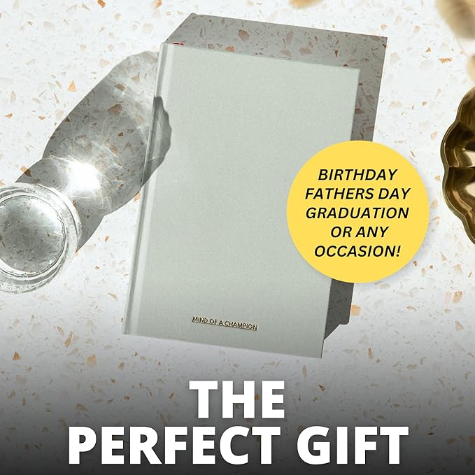 Mind Of A Champion - Self-Mastery & Mindfulness Journal for Men: Daily Guided Prompts for Goal Setting, Productivity, Gratitude, and Personal Growth - Ultimate Men’s Goal Planner & Inspirational Diary