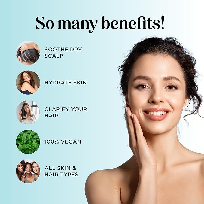 Peppermint Essential Oil for Diffuser Aromatherapy - 100% Pure Peppermint Oil for Hair Skin and Nails Plus Undiluted Refreshing Aromatherapy Essential Oil for Diffusers Baths and Topical Uses 1oz