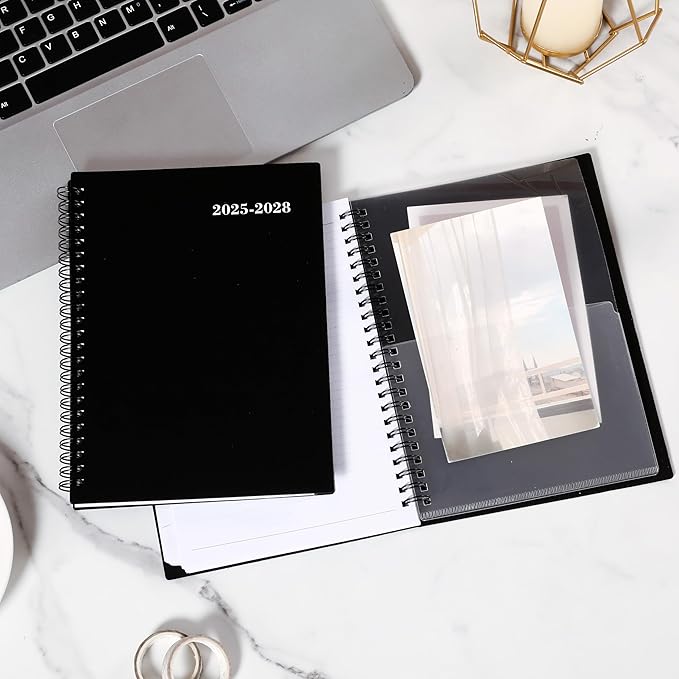 2025-2028 Monthly Planner/Calendar - 3 Year Monthly Planner 2025-2028, JUL 2025 - JUN 2028, 6.2" x 8.3", Inner Pocket, Polypropylene Cover, 36-Month Tabs