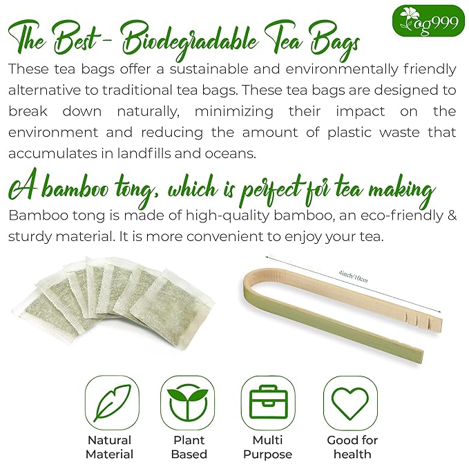 TOG999 120 Pasiflora Pasion Flower Tea Bags, 100 Percent Natural, Organic & Non-GMO, Pure Passion Flower. Herbal Tea. No Sugar, Caffeine, Gluten, Vegan.